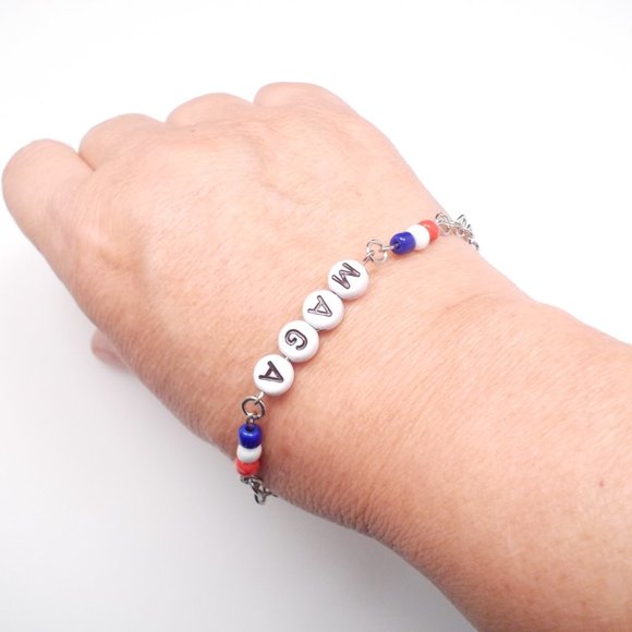 MAGA / Q / 1776 Bracelets WHOLE SET OF 4 BRACELETS - LAST ONE - Picture 3 of 9